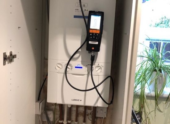powered pool boiler